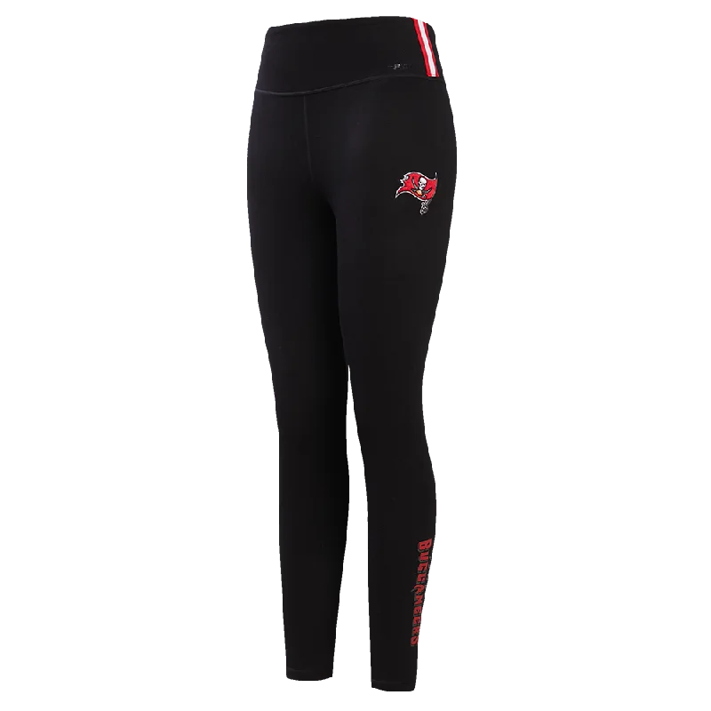 NFL TAMPA BAY BUCCANEERS CLASSIC WOMEN'S JERSEY LEGGING (BLACK)