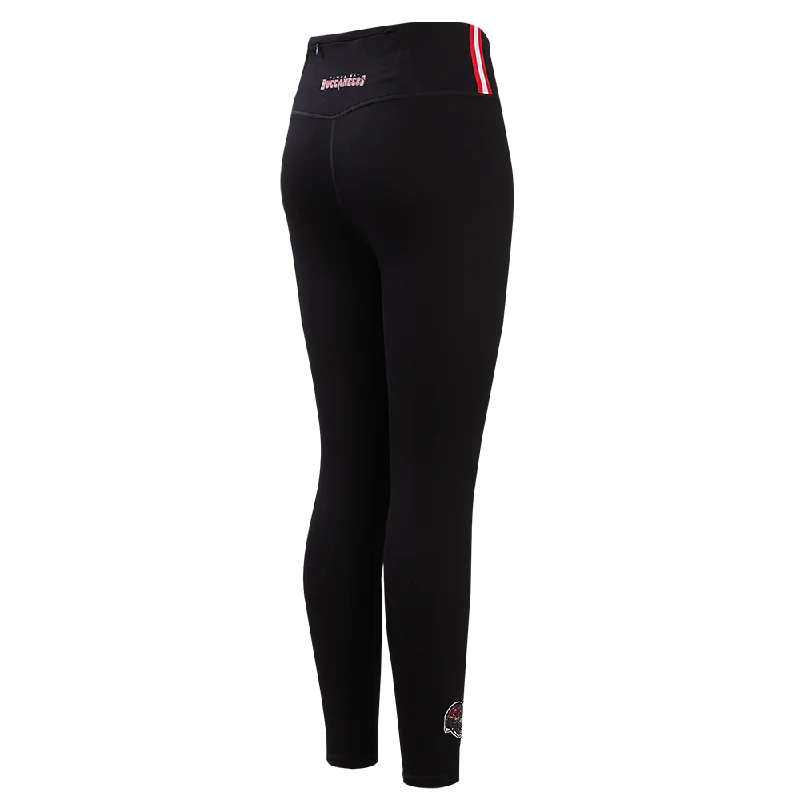 NFL TAMPA BAY BUCCANEERS CLASSIC WOMEN'S JERSEY LEGGING (BLACK)