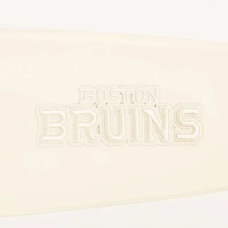 NHL BOSTON BRUINS NEUTRAL WOMEN'S JERSEY LEGGING (EGGSHELL)