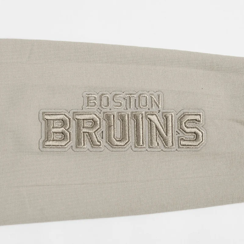 NHL BOSTON BRUINS NEUTRAL WOMEN'S JERSEY LEGGING (TAUPE)