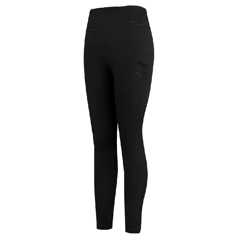 NHL SEATTLE KRAKEN NEUTRAL WOMEN'S JERSEY LEGGING (BLACK)