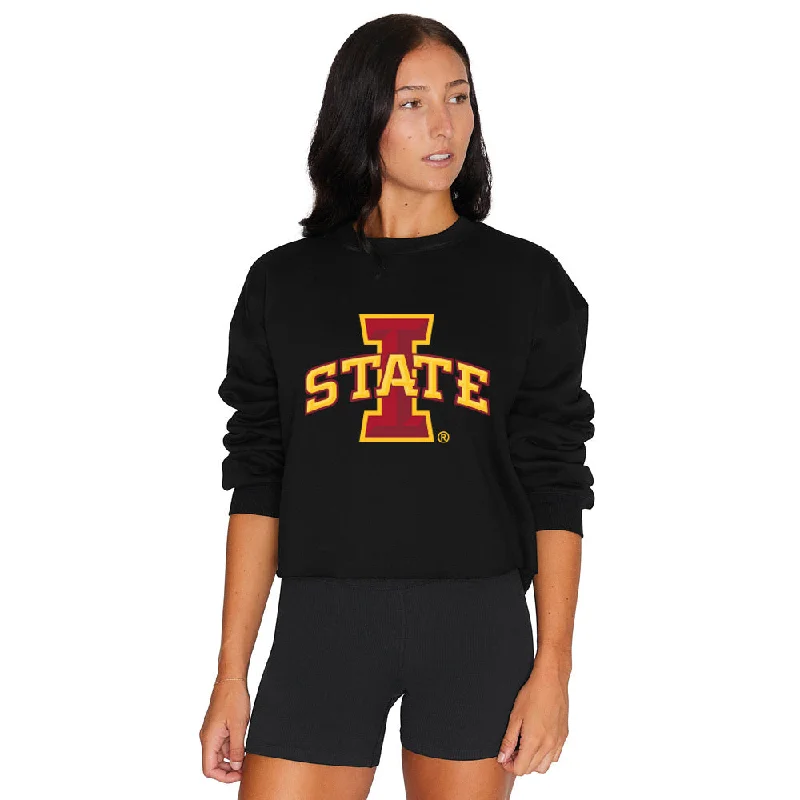 Iowa State Black Crewneck