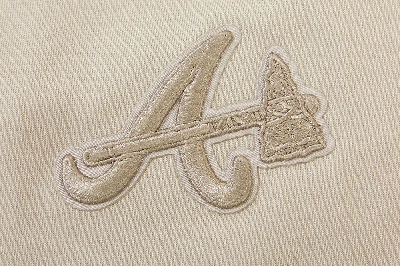 MLB ATLANTA BRAVES NEUTRAL WOMEN'S JERSEY LEGGING (TAUPE)