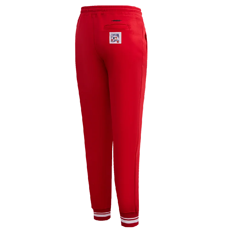 MLB CINCINNATI REDS RETRO CLASSIC WOMEN'S RIB SWEATPANT (RED)