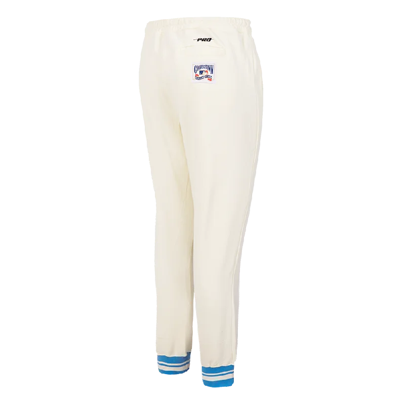 MLB KANSAS CITY ROYALS RETRO CLASSIC WOMEN'S SWEATPANT (EGGSHELL/ UNIVERSITY BLUE)