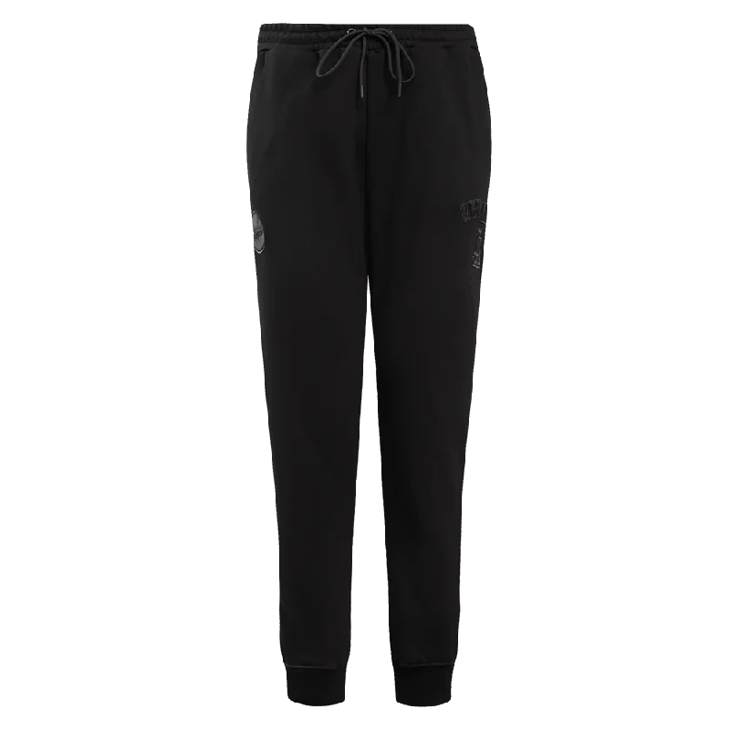 MLB LOS ANGELES DODGERS TRIPLE BLACK WOMEN'S SWEATPANT (TRIPLE BLACK)