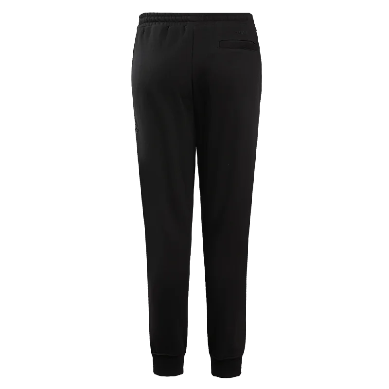 MLB LOS ANGELES DODGERS TRIPLE BLACK WOMEN'S SWEATPANT (TRIPLE BLACK)