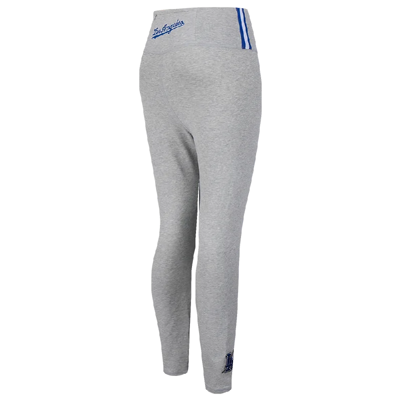 MLB LOS ANGELES DODGERS MASHUP WOMEN'S JERSEY LEGGING (HEATHER GREY)