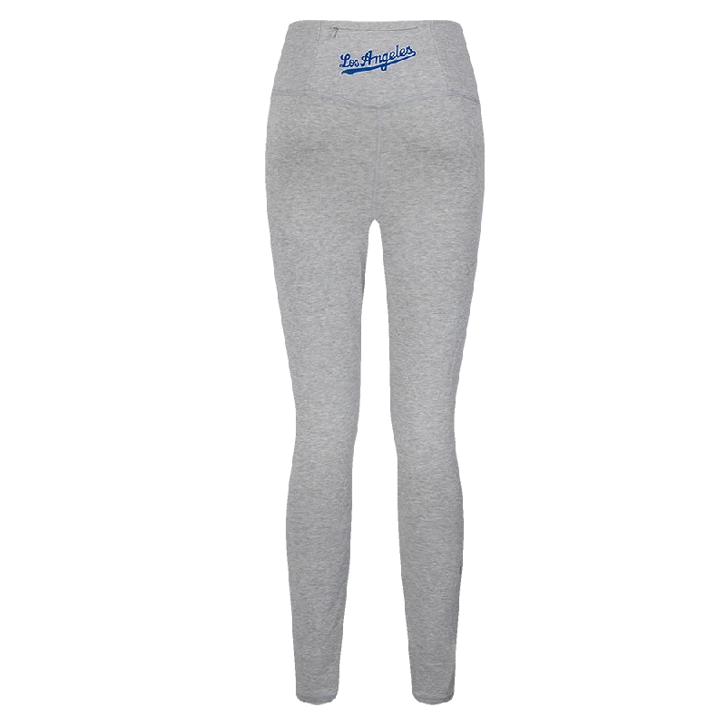 MLB LOS ANGELES DODGERS MASHUP WOMEN'S JERSEY LEGGING (HEATHER GREY)