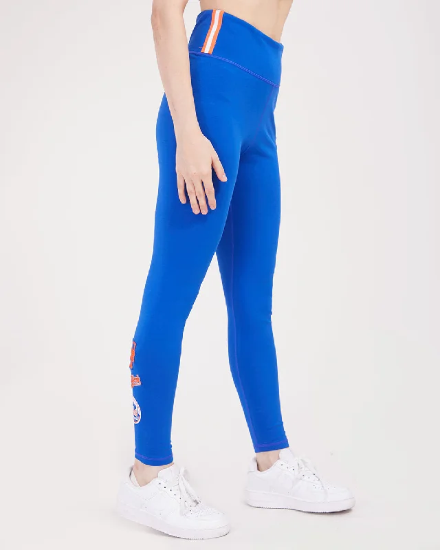 MLB NEW YORK METS RETRO CLASSIC WOMEN'S JERSEY LEGGING (ROYAL BLUE)