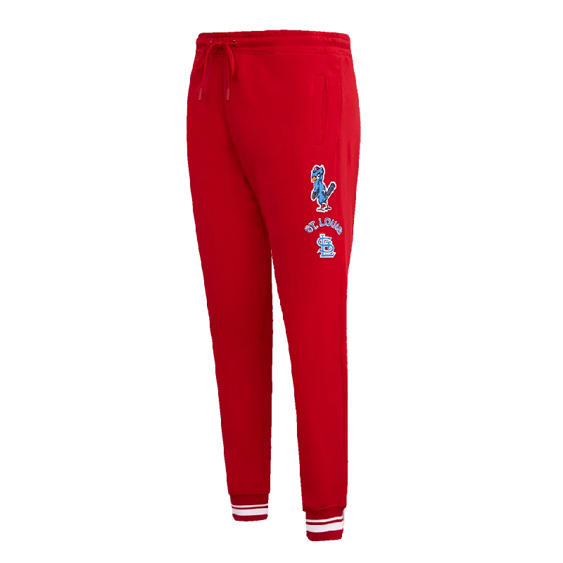 MLB ST. LOUIS CARDINALS RETRO CLASSIC WOMEN'S SWEATPANT (RED)