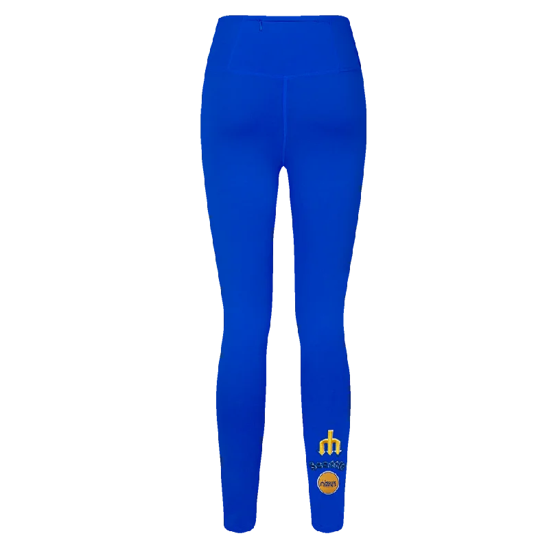 MLB SEATTLE MARINERS RETRO CLASSIC WOMEN'S JERSEY LEGGING (ROYAL BLUE)