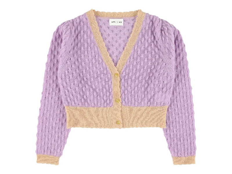 Morley Girls Lilac Cardigan