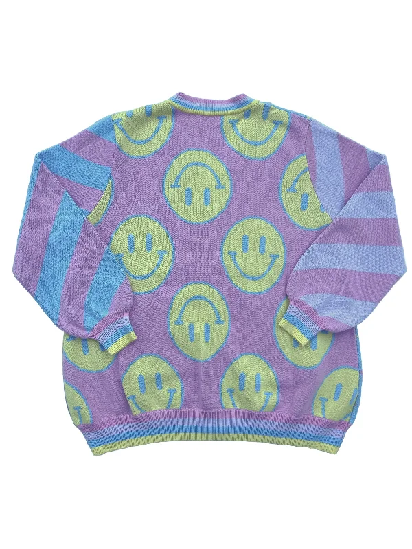 Pastel Colored Clown Cardigan