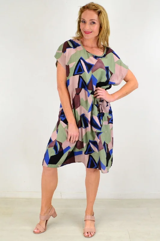 Shapes Shift Pocket Tunic Dress