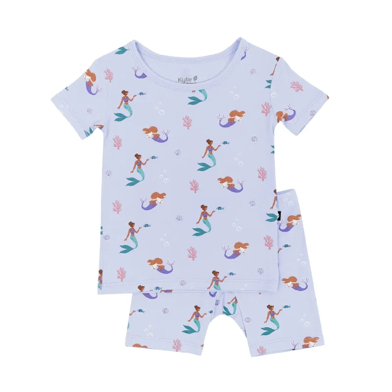 Short Sleeve Pajamas in Mermaid