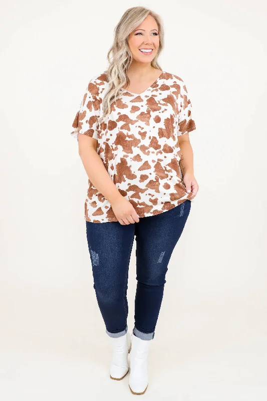 South Of The Border Top, Mocha