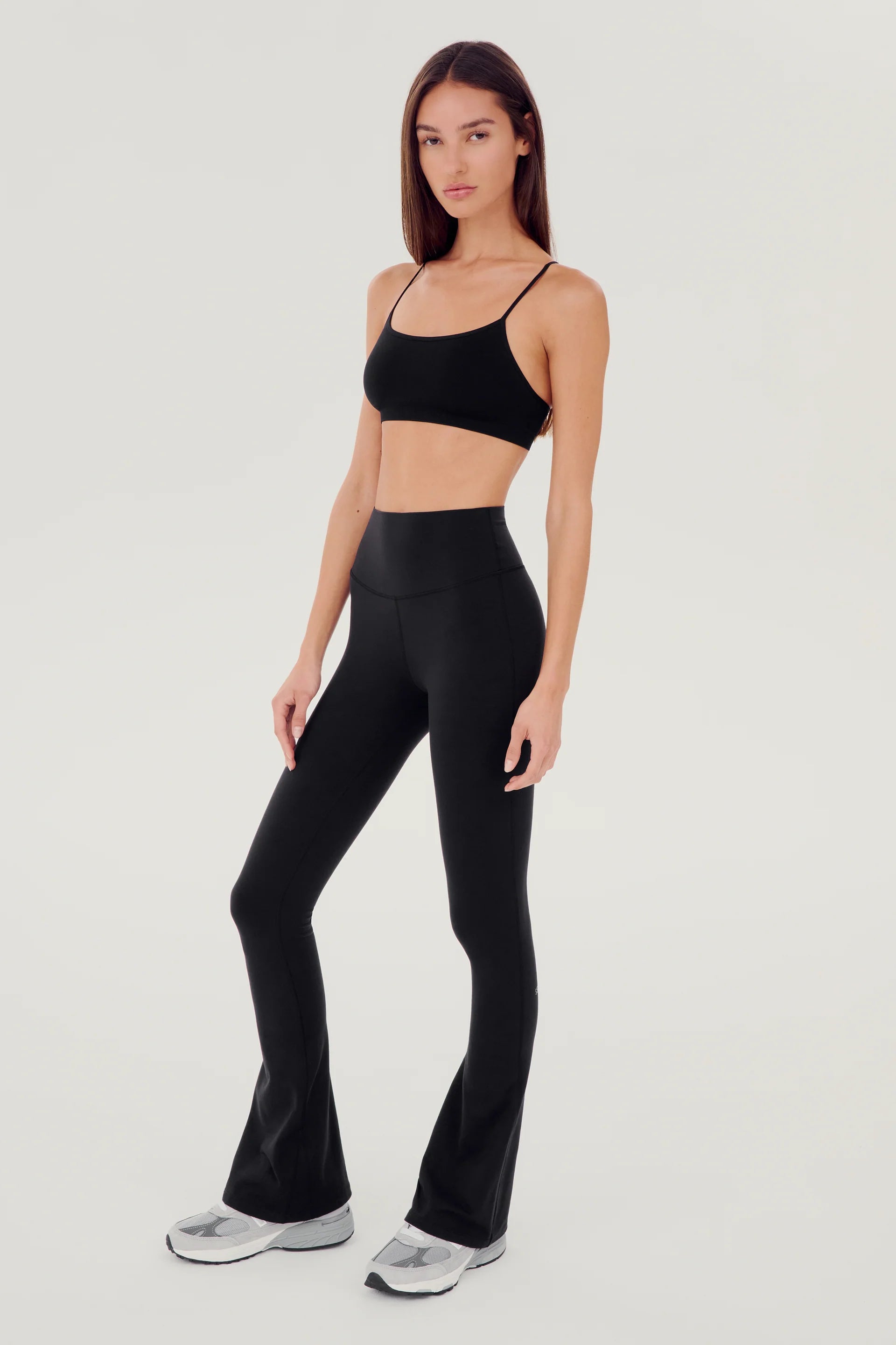 SPLITS59 | Raquel High Waisted Flare - Black