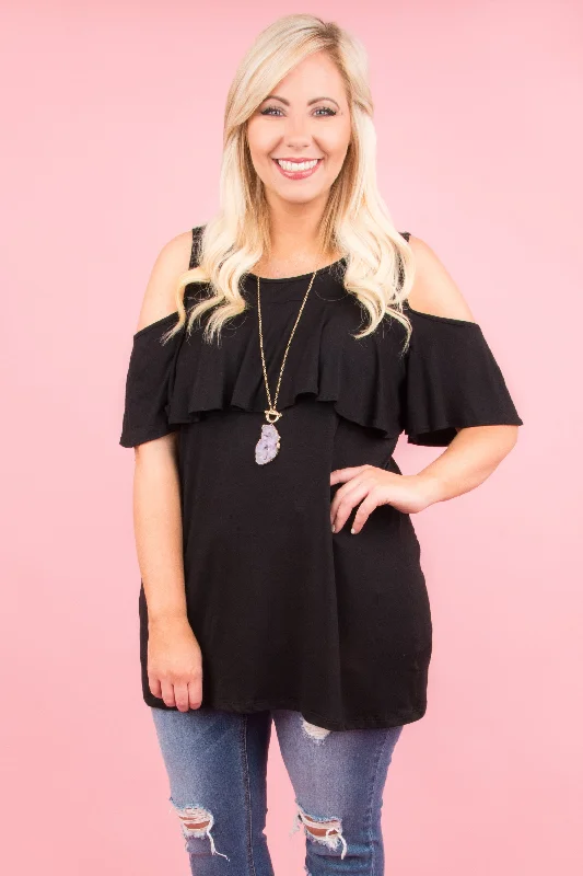 Storybook Ending Top, Black