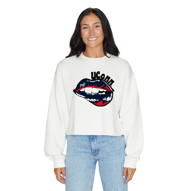 UConn Lips Crewneck