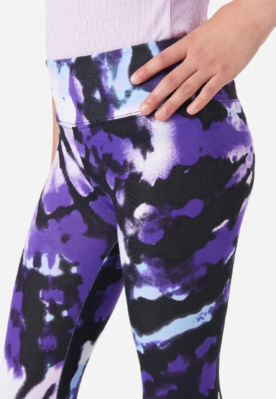 Tie-Dye Full-Length Leggings