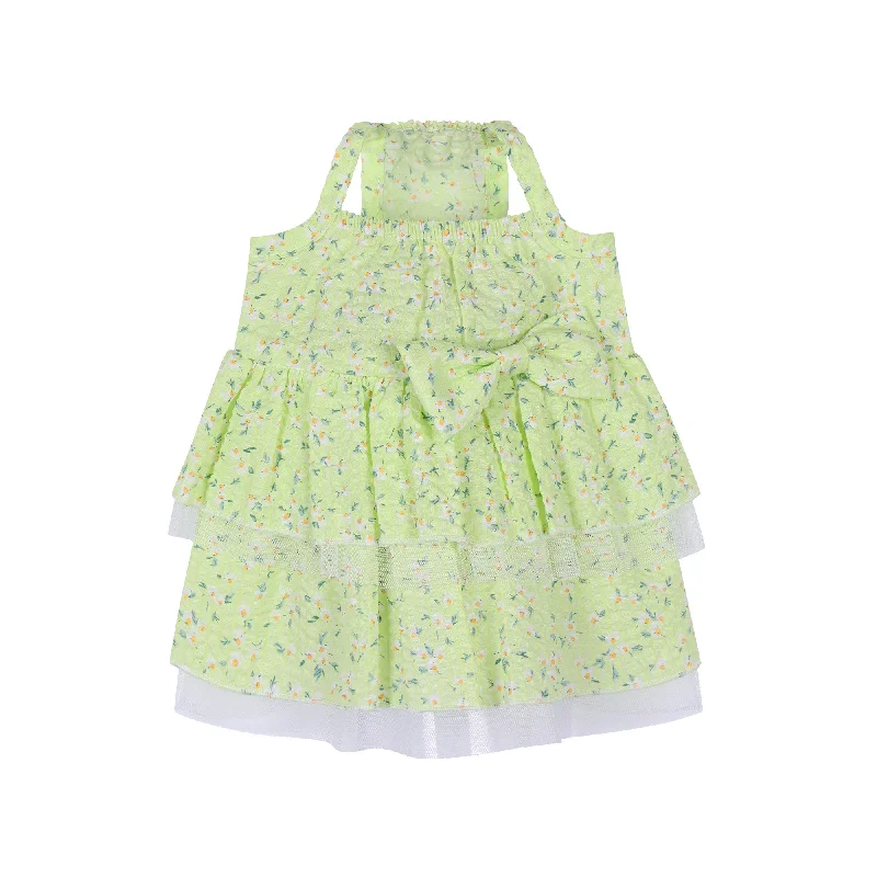 English Daisy Dress - Green