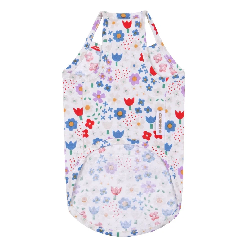 Flower Power Tank Top - White