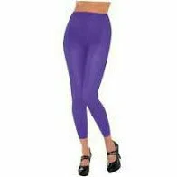 Adult - Purple Footless Tights