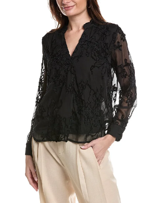 ANNA KAY Burnout Top