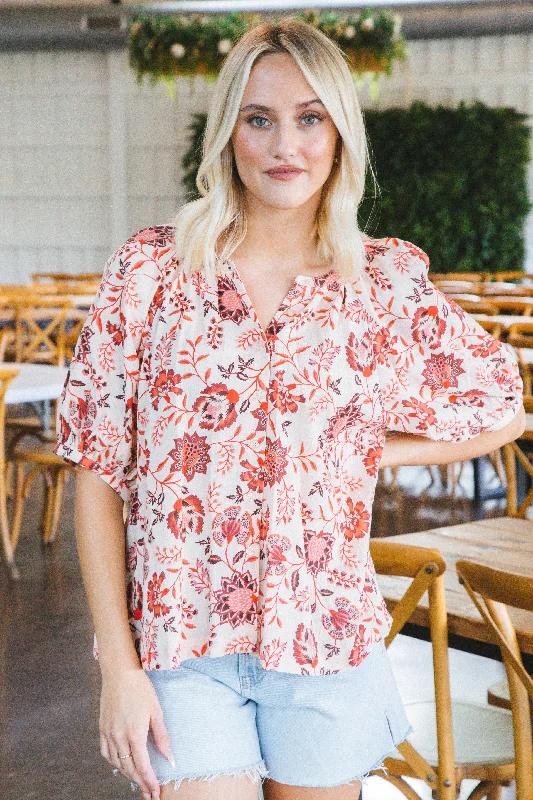 Boho Blouse, Pacific Light | Sanctuary