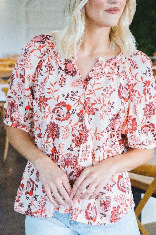 Boho Blouse, Pacific Light | Sanctuary