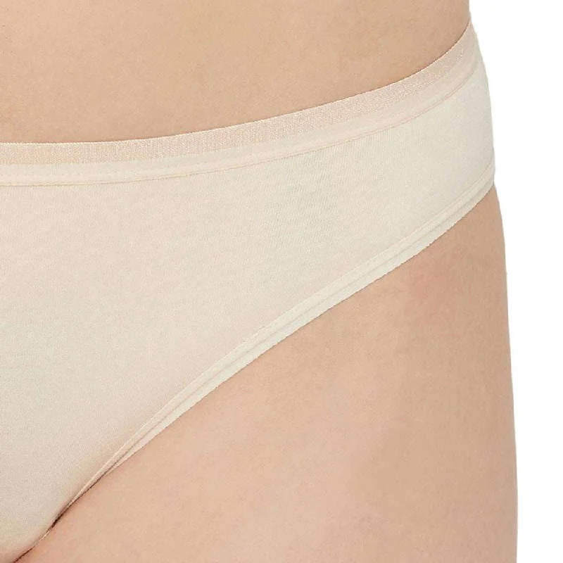 Cotton Low Waist Medium Coverage Everyday Wear Pack of 3  Bikini Panty