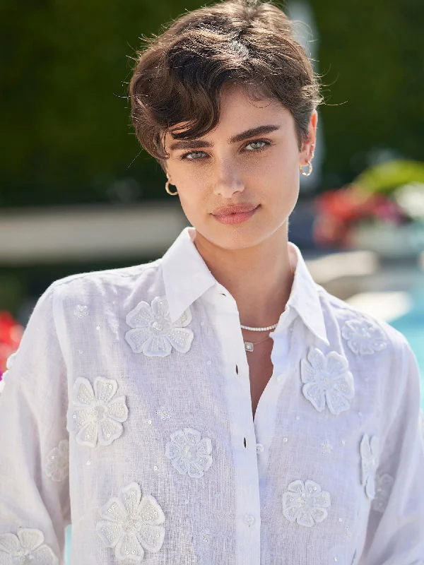 Emily Fleur Linen Shirt