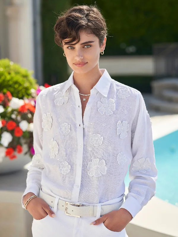 Emily Fleur Linen Shirt