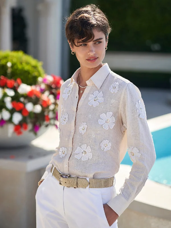 Emily Fleur Linen Shirt