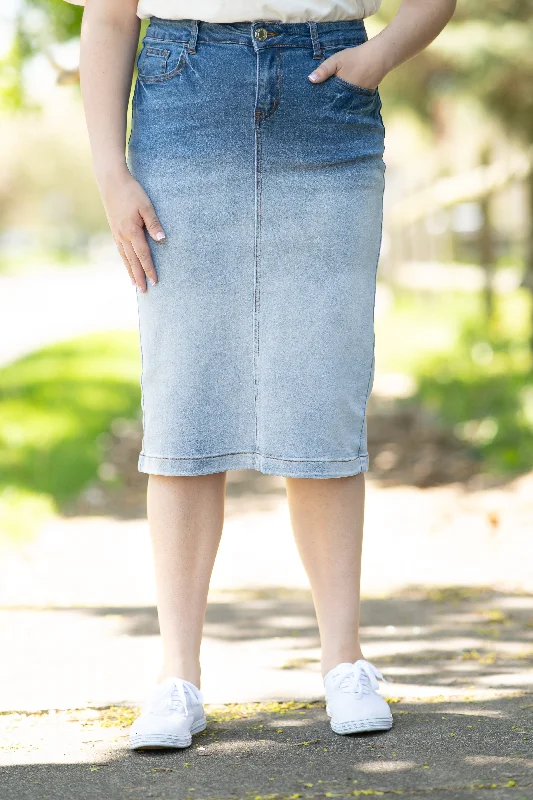 Faded Glory Denim Skirt (FINAL SALE)