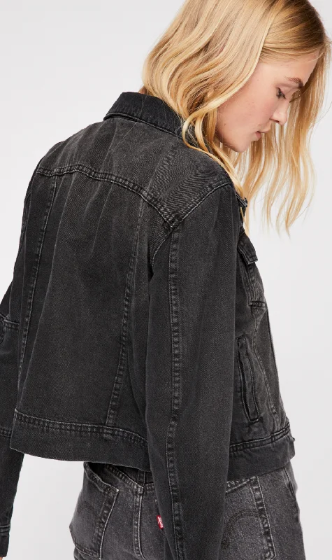 Free People Denim Jacket in Black or Denim