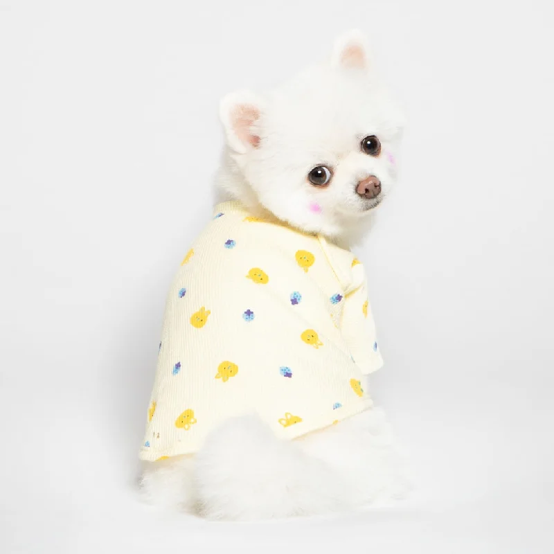 Funny Bunny Cozy Top - Yellow