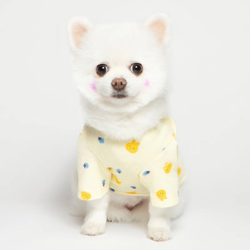 Funny Bunny Cozy Top - Yellow