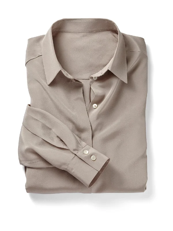 Grace Matte Silk Shirt