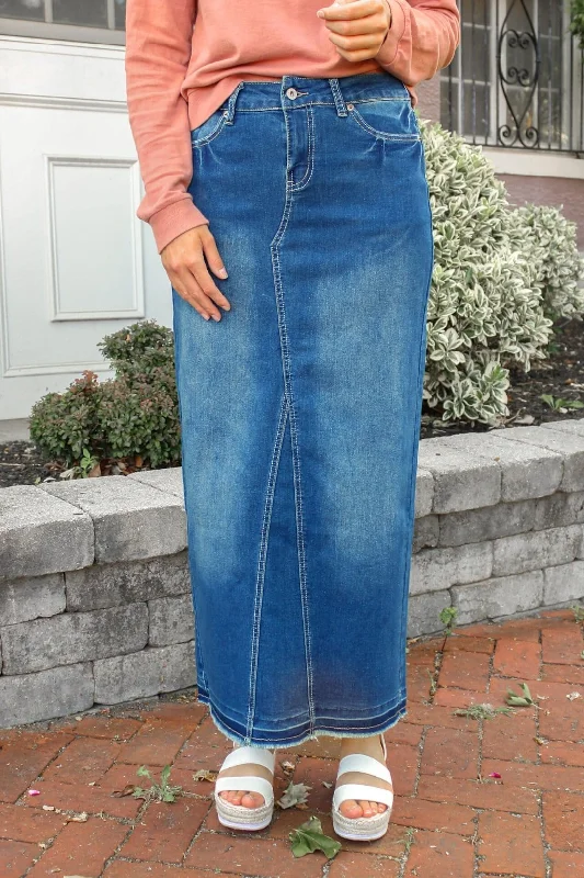 Heidi Denim Skirt - FINAL SALE