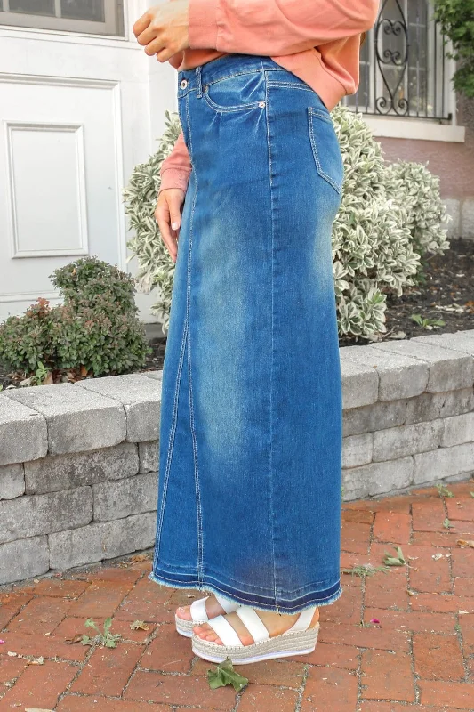 Heidi Denim Skirt - FINAL SALE