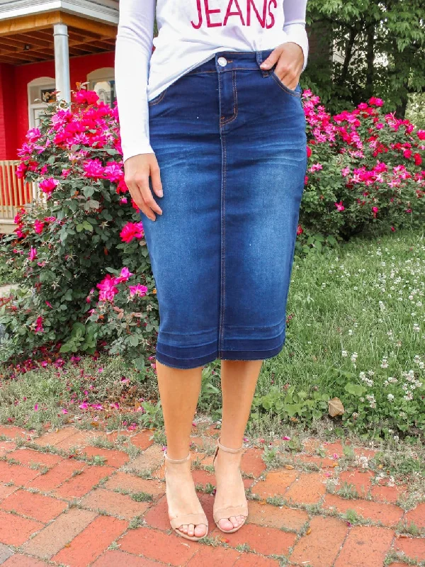 Kate Fade Denim in Dk. Indigo