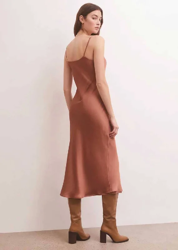 Lark Lux Sheen Slip Dress - Penny