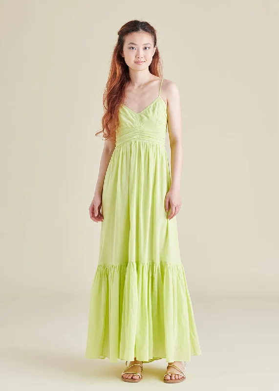 Ophra Dress - Golden Lime