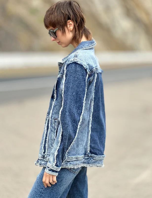 Raw Utility Denim Jacket