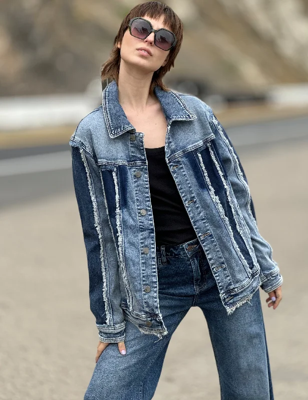 Raw Utility Denim Jacket