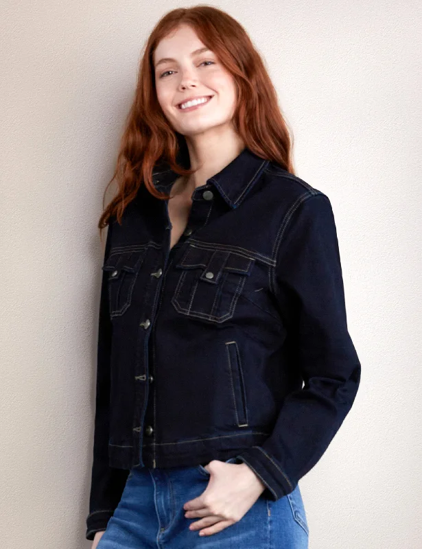 Tab Pocket Jean Jacket