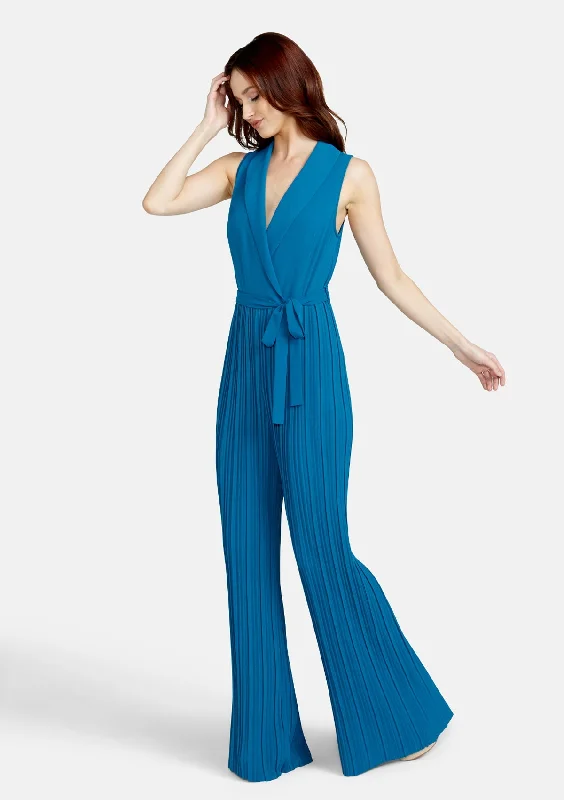 Tall Ashley Pleated Jumpsuit