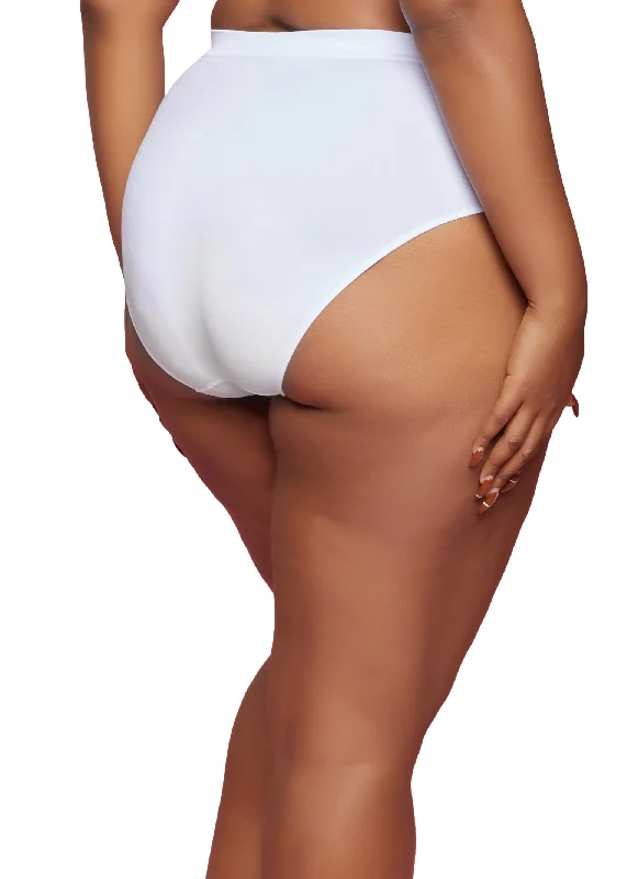 Plus Size Seamless Bikini Panty